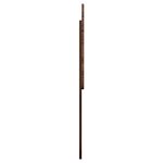 vidaXL Tête de lit Chêne brun 100 cm Bois d'ingénierie