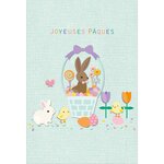 Carte pâques panier gourmand - draeger paris
