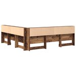 vidaXL Tête de lit de rangement Bois ancien 180 cm Bois d'ingénierie
