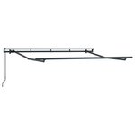 vidaXL Cadre de Store Réttractable à Opération Manuelle 3x2 cm Métal