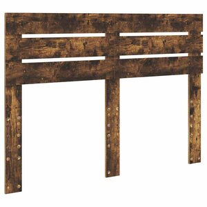 vidaXL Tête de lit Chêne fumé 140 cm Bois d'ingénierie
