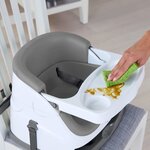 Ingenuity Siège d'appoint pour bébé 2 en 1 Baby Base Ardoise