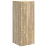 vidaXL Meuble TV mural Sonoma 30 x 31 x 80 cm Bois d'ingénierie