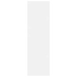 vidaXL Armoires à chaussures murales 2 Pièces Blanc 80x18x60 cm Aggloméré