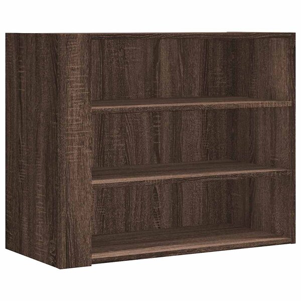 vidaXL Armoire murale chêne marron 75x35x60 cm bois d'ingénierie