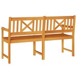 vidaXL Banc de jardin 150x55 5x90 cm Acacia massif