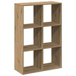 vidaXL Étagère séparatrice de pièce chêne artisanal 69 5x29x103 5 cm
