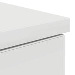 vidaXL Bureau avec tiroir Blanc 140 x 49 x 76 cm Bois d'ingénierie
