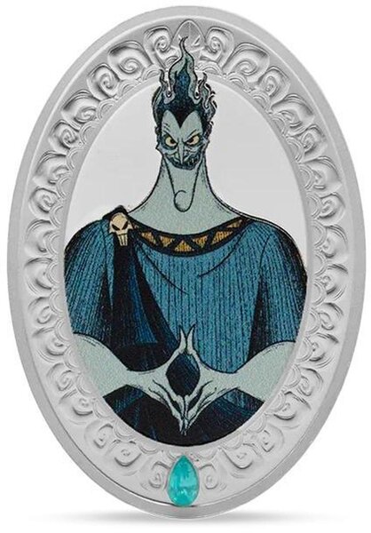 Pièce de monnaie en Argent 2 Dollars g 31.1 (1 oz) Millésime 2025 Disney Villains HADES