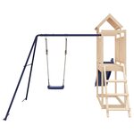 vidaXL Aire de jeux d'extérieur bois de pin massif