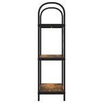 vidaXL Étagère Chêne fumé 60 x 30 x 109 cm Bois d'ingénierie