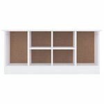 vidaXL Banc à chaussures ALTA blanc 100x35x45 cm bois massif de pin