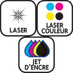 1400 étiquettes office star ilc rouge 99,1 x 38,1 mm office star