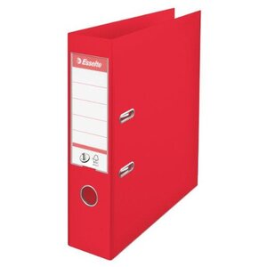 Classeur à levier N°1 POWER en polypropylène, dos 75mm, coloris rouge ESSELTE