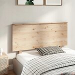 vidaXL Tête de lit 139x6x82 5 cm Bois massif de pin