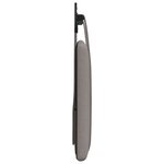 vidaXL Tête de lit suspendue Taupe Tissu