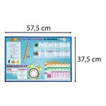Sous-main Rigide Pvc Maths - 37 5x57 5 Cm - Visuel - X 10 - Exacompta