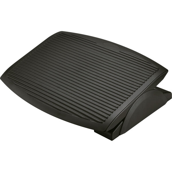 Q-connect repose-pieds - Ergonomique inclinaison ajustable - 45x11.5x34cm - Noir