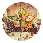 Djeco DJ07681 - Puzzle gallery Wonderful ride 100 pièces