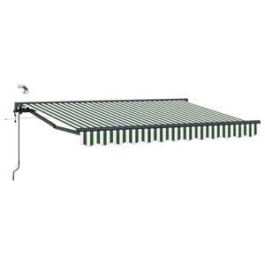 vidaXL Auvent rétractable électrique 3 5 x 2 5 m