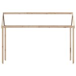 vidaXL Toit de lit pour enfants 207x95 5x159 cm bois de pin massif