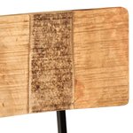vidaXL Chaises à manger lot de 2 44x40x80 cm Bois de manguier solide