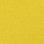 vidaXL Coussins de siège 2 Pièces Jaune clair Ø80 x 29 cm tissu