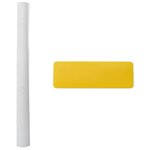 vidaXL Film de fenêtre auto-adhésif Blanc dépoli 90 x 2000 cm PVC