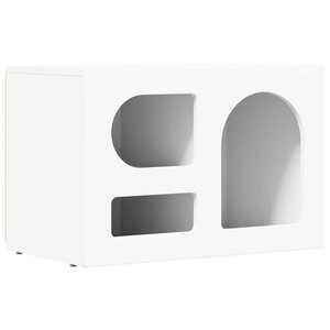 vidaXL Meuble TV Blanc 60 x 35 x 40 cm Bois d'ingénierie