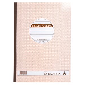 Manifold Autocopiant 297x210 Commandes 50 Dupli - Avoine - X 5 - Le Dauphin