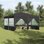 vidaXL Tente de fête Anthracite  Blanc 400 x 400 x 266 cm