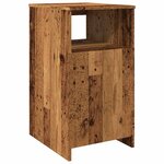 vidaXL Armoire à tiroirs vieux bois 40x50x76 cm bois d'ingénierie