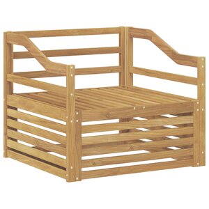 vidaXL Canapé d’extérieur Blanc