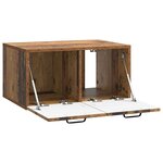 vidaXL Meuble TV mural Bois ancien 59 5 x 41 x 30 cm Bois d'ingénierie
