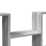 vidaXL Étagère murale sonoma gris 99x15x60 cm bois ingénierie