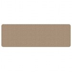 vidaXL Tapis de couloir aspect sisal sable 50x150 cm