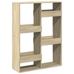 vidaXL Bibliothèque chêne sonoma 100x33x135 cm bois d'ingénierie