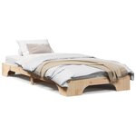vidaXL Lit 80x200 cm en pin massif