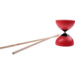 Johntoy 29518 - Outdoor Fun Diabolo avec baguettes en bois