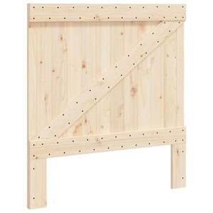 vidaXL Tête de lit 100x104 cm bois massif de pin