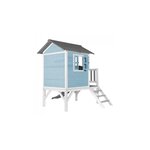 AXI Beach Lodge XL Maisonnette Caribbean Bleu Toboggan Gris