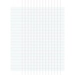 Cahier piqûre 192 pages seyès 70 g  couverture carte recyclée  format 21 x 29 7 cm CONQUERANT