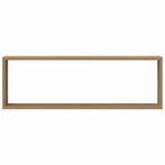 vidaXL Étagère murale avec étagère 4 Pièces Chêne artisan 80 x 15 x 26 cm