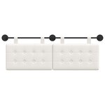 vidaXL Tête de lit suspendue Simili cuir