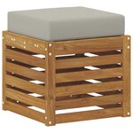 vidaXL Banc de Jardin Bois d'Acacia Massif Naturel