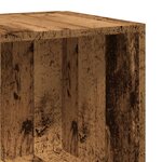 vidaXL Table d'appoint vieux bois 33x33x34 cm bois d'ingénierie
