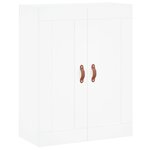 vidaXL Armoire murale blanc 69 5x34x90 cm bois d'ingénierie