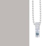 vidaXL Store enrouleur de douche avec cassette largeur du tissu 136 cm