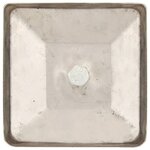 vidaXL Bouchons de poteau 6 Pièces Globe final Acier inoxydable 71x71 mm