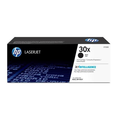 HP 30X Cartouche de toner noir LaserJet grande capacité authentique